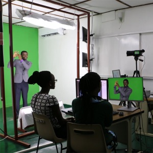 Green screen filming